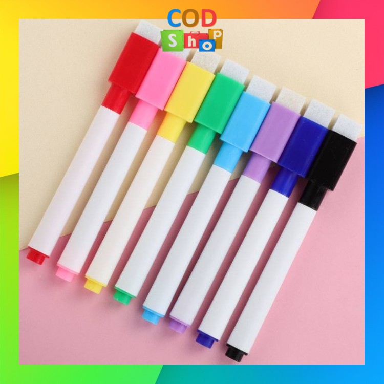 

COD - S5197 Spidol Penghapus / Whiteboard Marker / Spidol Anak Warna Warni / Wipe Clean Marker