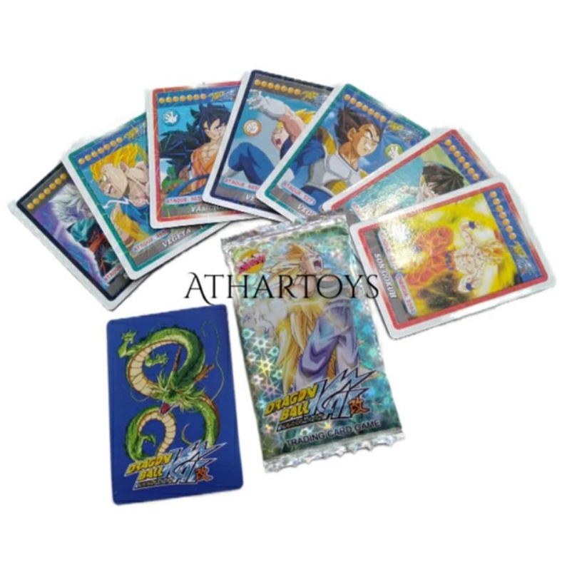 kartu foil dragon ball 8 card
