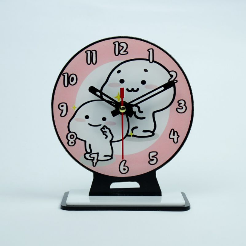 JAM MEJA PENTOL / JAM MEJA QUBY / QUBY PENTOL / JAM MEJA CUSTOM