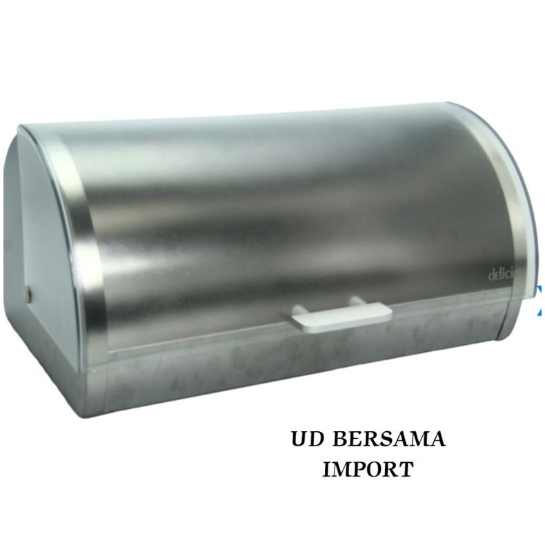 Tempat Roti Stainless Steel Bread Box Delicia