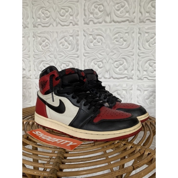 AIR JORDAN 1 HIGH BRED TOE