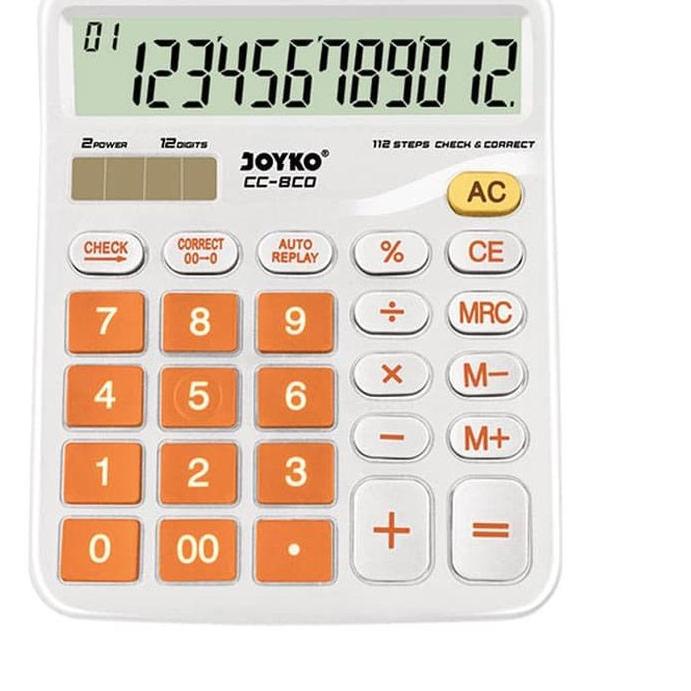 

DISKON BRANDS FESTIVAL Joyko Calculator / Kalkulator CC - 8CO