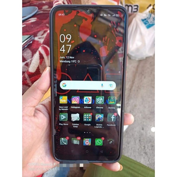 Oppo A15s RAM 4/64 hape HP second seken bekas