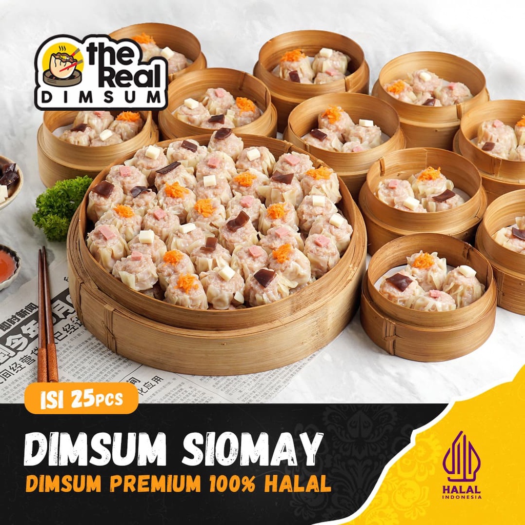 

Dimsum Isi Siomay Halal 25pcs Frozen