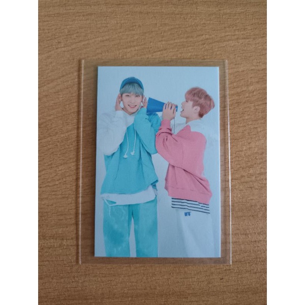 trading card caratland 2020 / photocard wonwoo / photocard woozi/ tc wonwoo woozi