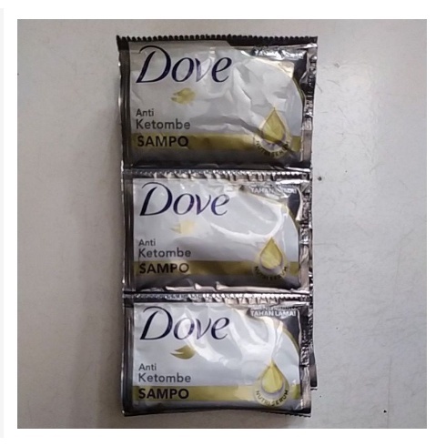 SAMPO DOVE SACHET / 1 RENCENG ISI 12 / 8ML