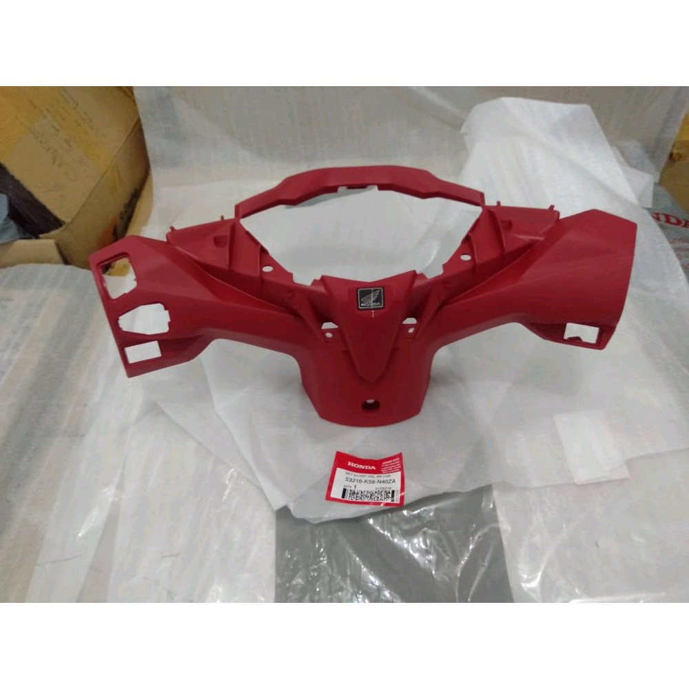 batok belakang supra gtr 150 warna merah Limited