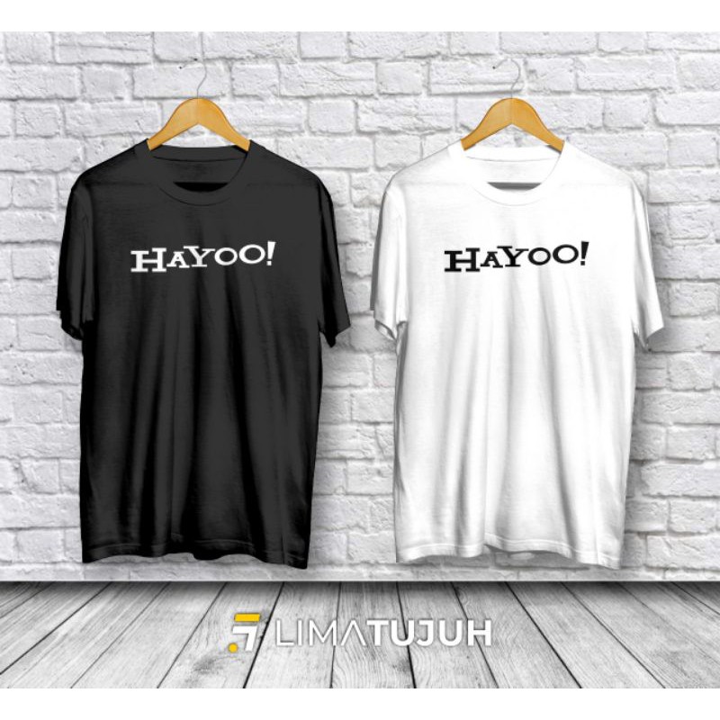 Kaos Plesetan Hayoo - Yahoo