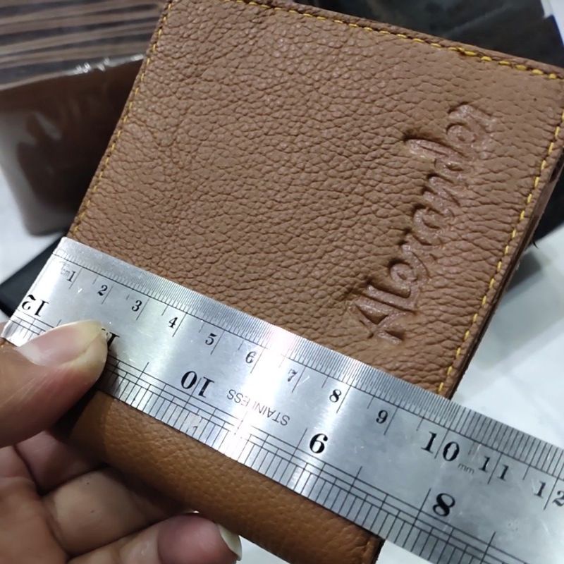 [Paket Usaha] Dompet Kulit Pria Alexa Garut Asli 1 Lusin (12pcs)