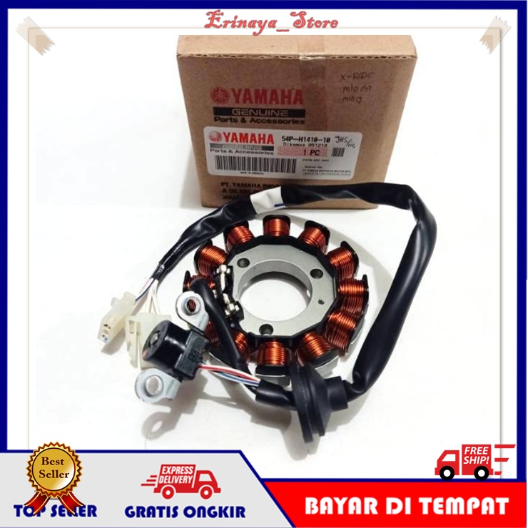 ORIGINAL YGP Spul Spull Assy Stator Motor Yamaha Mio Soul Nouvo Fino Smile Sporty Karbu Lama 5TL Ori