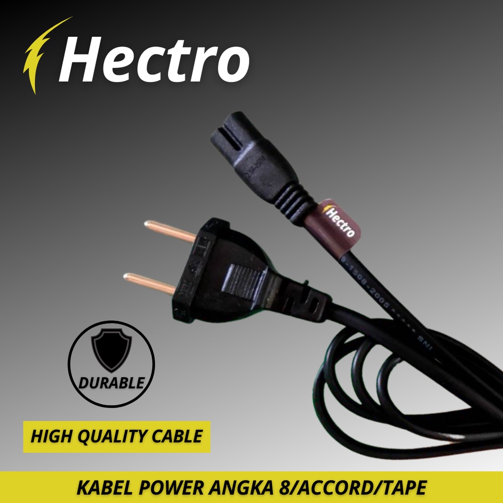 HECTRO Kabel power angka 8/accord/tape