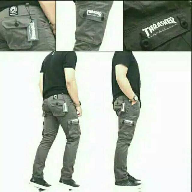 Celana thrasher pria / celana cargo thrasher / celana panjang cargo thrasher