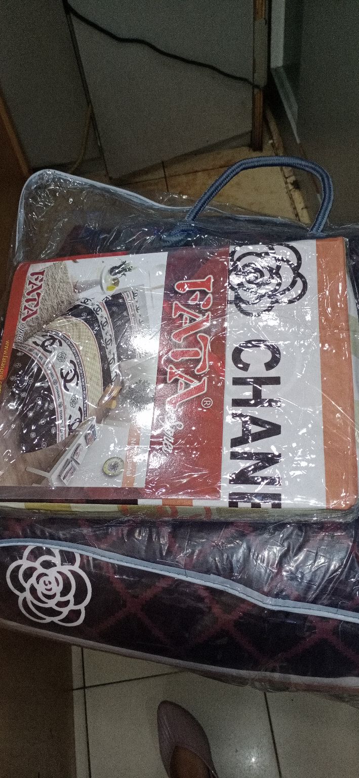 Bed Cover King Fata  New Brown Ch