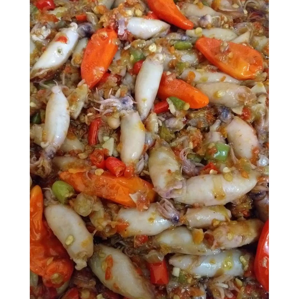 

Sambal Cumi Pedas Mantul 180gr Homemade Higienes Bikin Nagih