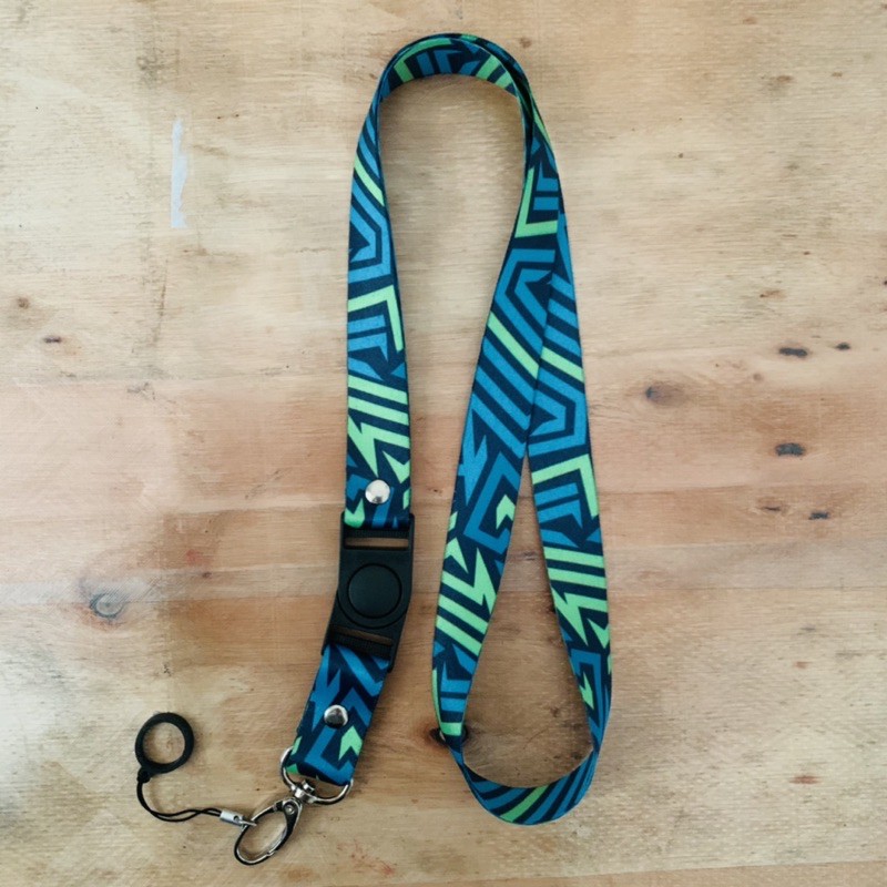 

Lanyard Printing zig pop blue Real pick