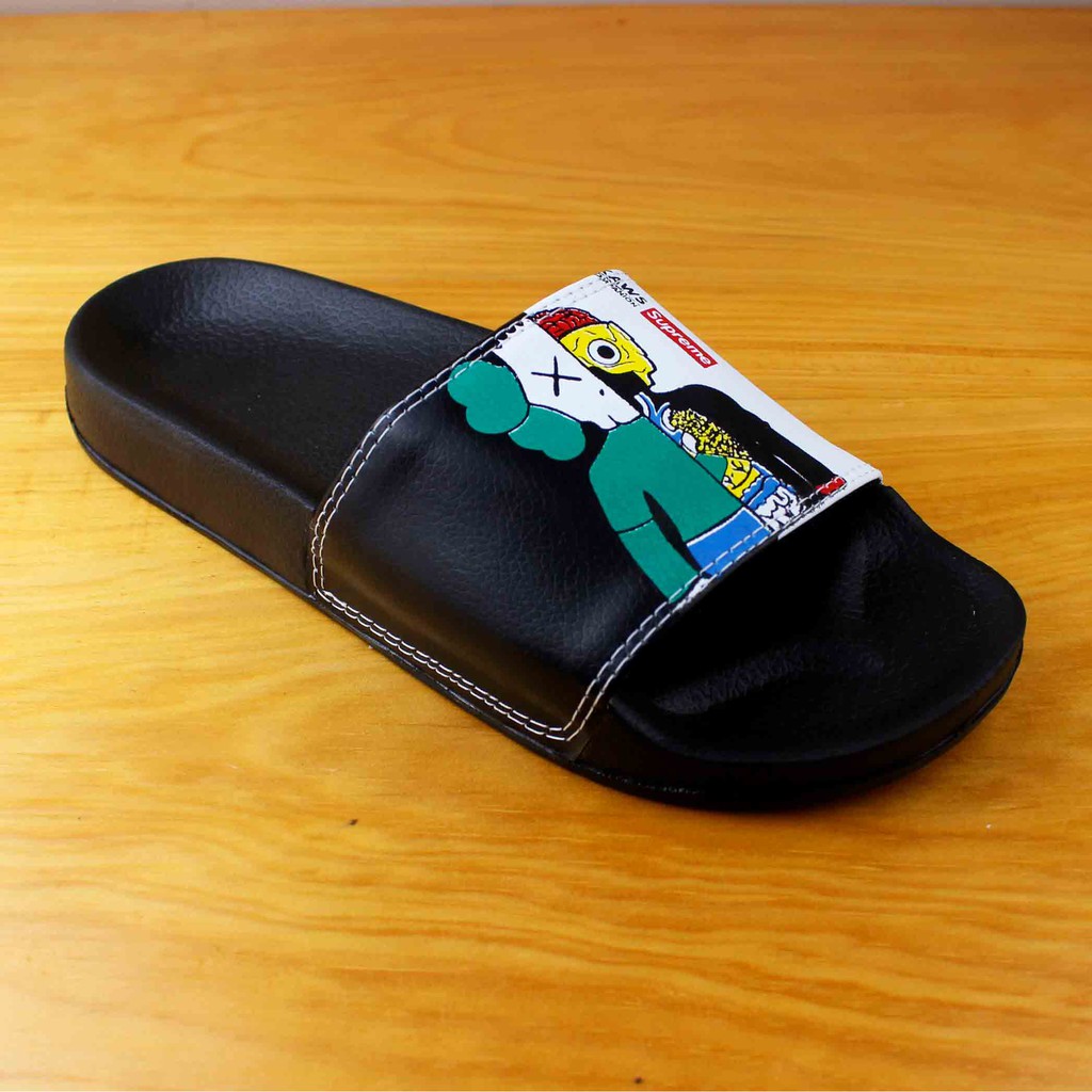 Sandal Slide Pria Benassi Flip Flop Sendal  Selop Terbaru SW ST