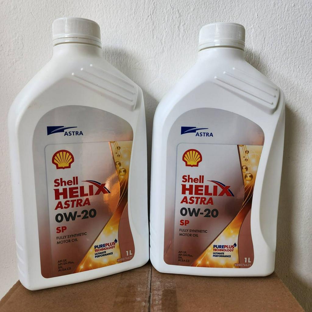 OLI Mobil Shell helix ASTRA 0W-20 API SP | SHELL ASTRA 1 LITER