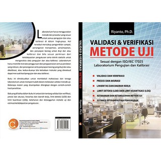 Jual Buku Validasi & Verifikasi Metode Uji Indonesia|Shopee Indonesia