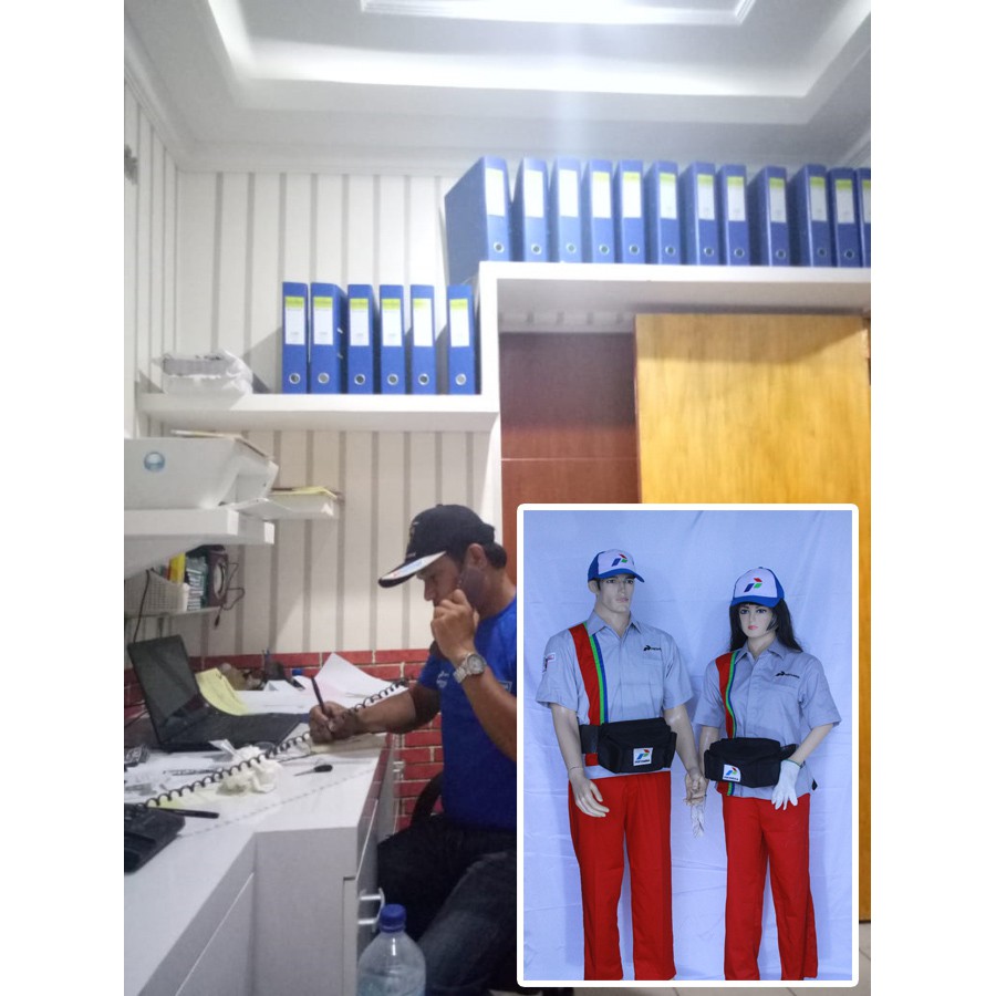 Seragam SPBU Pertamina Pasti Prima &quot;Operator&quot; + Topi