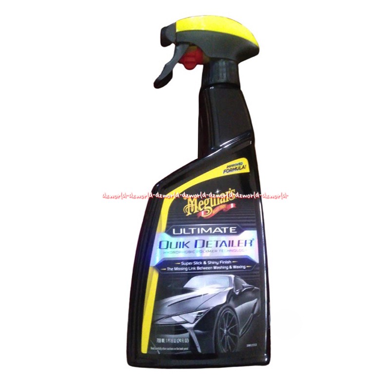 Meguiars Ultimate Quick Detailer 650ml Dengan Teknologi Hydrophobic Polymer Meguair Pembersih Mengkilatkan Mobil Cat Meguairs