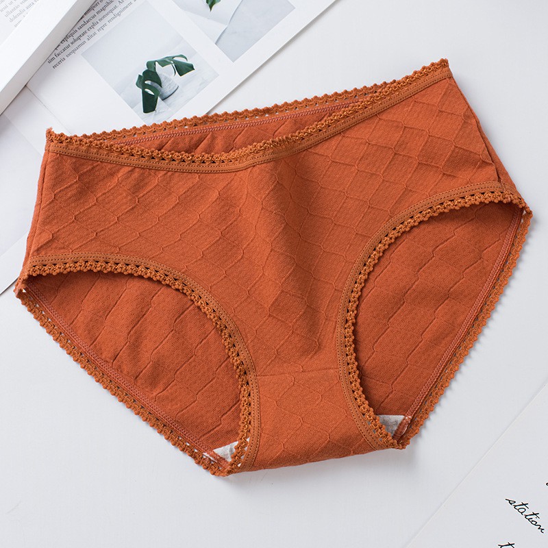 Celana Dalam Wanita Import CD Undies Dalaman Wanita CD35-ORANGE