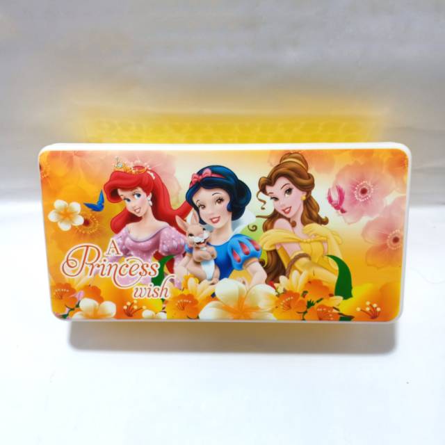 

Box Pensil Karakter Princess Mermaid, Snow White & Belle