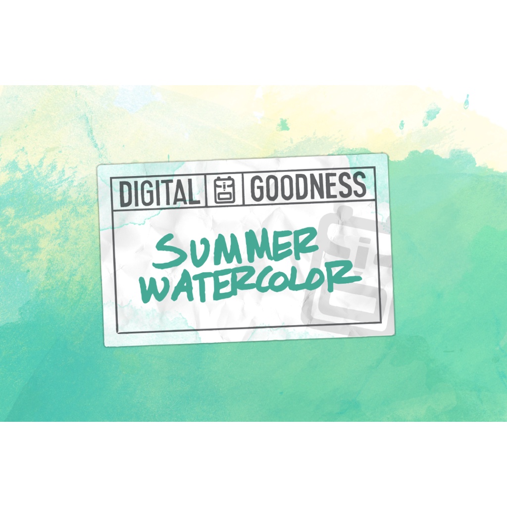 Summer Watercolor Textures - JPEG Ultra HD