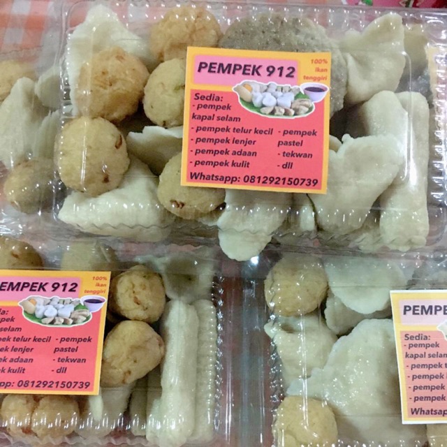 

PAKET PEMPEK 100% IKAN TENGGERI ISI 22 PCS