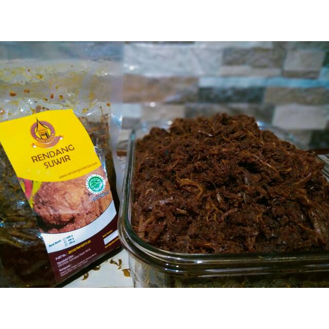 

Rendang suwir
