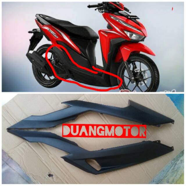 Body bawah sirip kiri kana vario 125 150 all new 2019