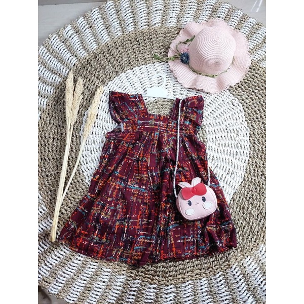 Daster Anak rempel Umur 1-5th Bahan Katun/Santung/Rayon DLL (COD)