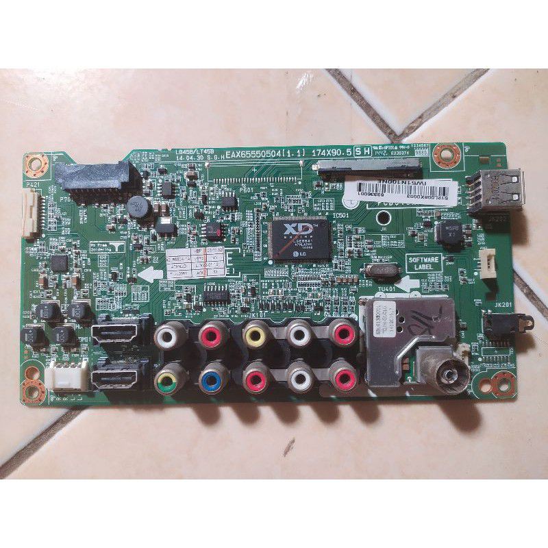 MB - MAINBOARD TV LG 42LB550 - 42LB550 A - 42LB550A
