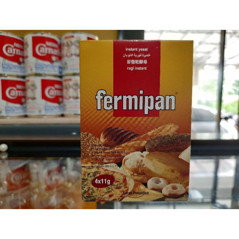 

Fermipan Ragi Instant 1 Box ( 4x11gr)