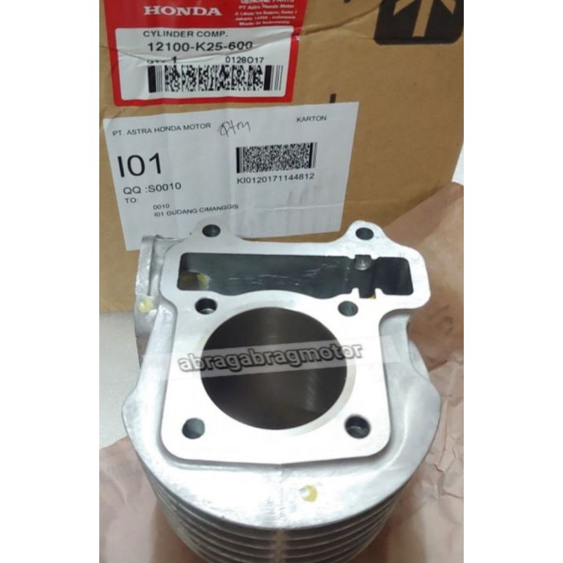 blok boring seher beat pop beat esp 2015-2017 stater lemes 12100-k25-600 ori honda ahm