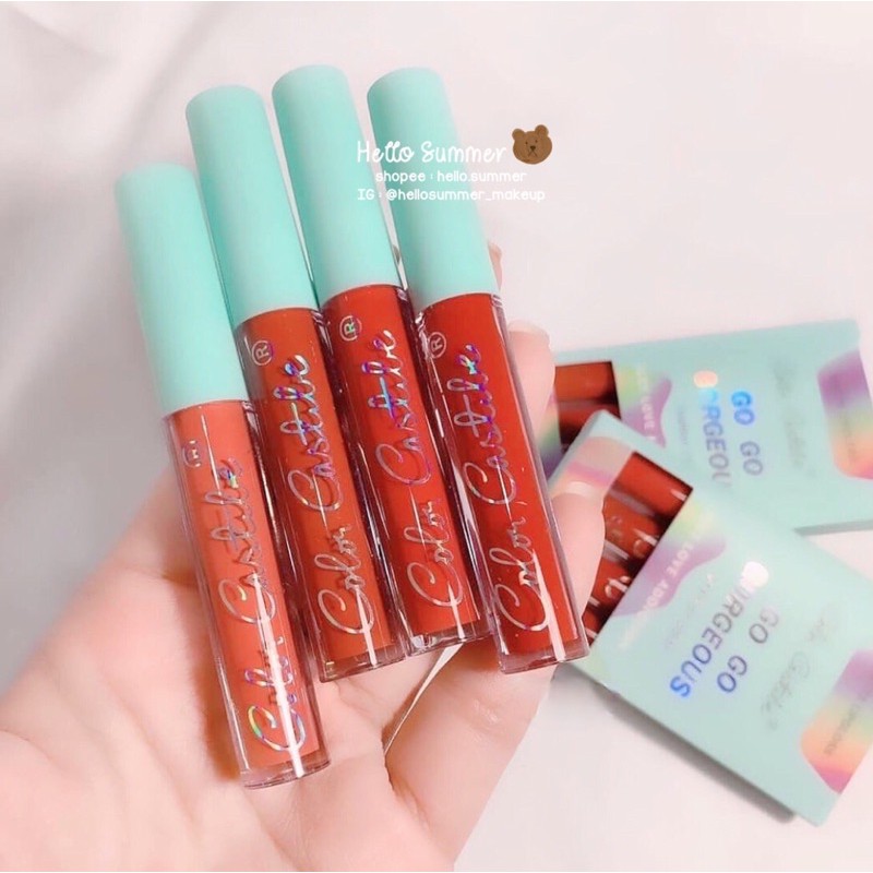 [ORI THAILAND] Color Castle Just Love Addiction Matte Lipgloss