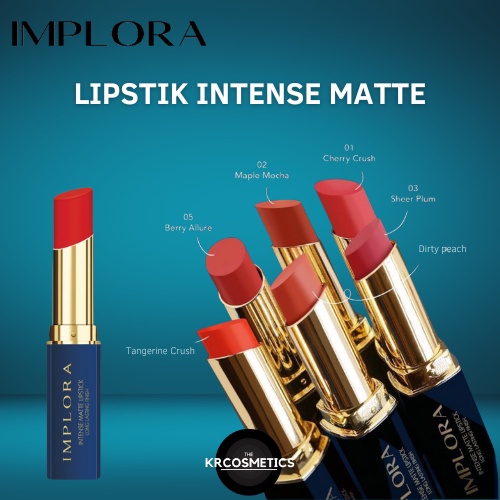 Implora Lipstick Intense Matte 3.5gr