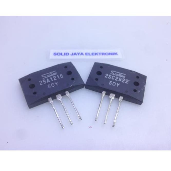 TRANSISTOR SANKEN 5DY 2SA1216 - 2SC2922 ORIGINAL - ASLI TR SANKEN 5DY ASLI - TR FINAL SANKEN (KODE 4