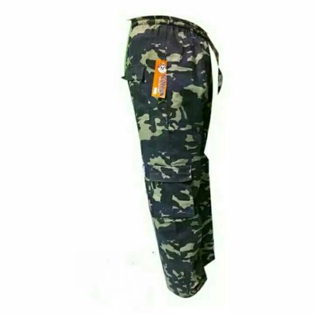 celana Cargo / outdoor wear / Celana Kolor Army Panjang