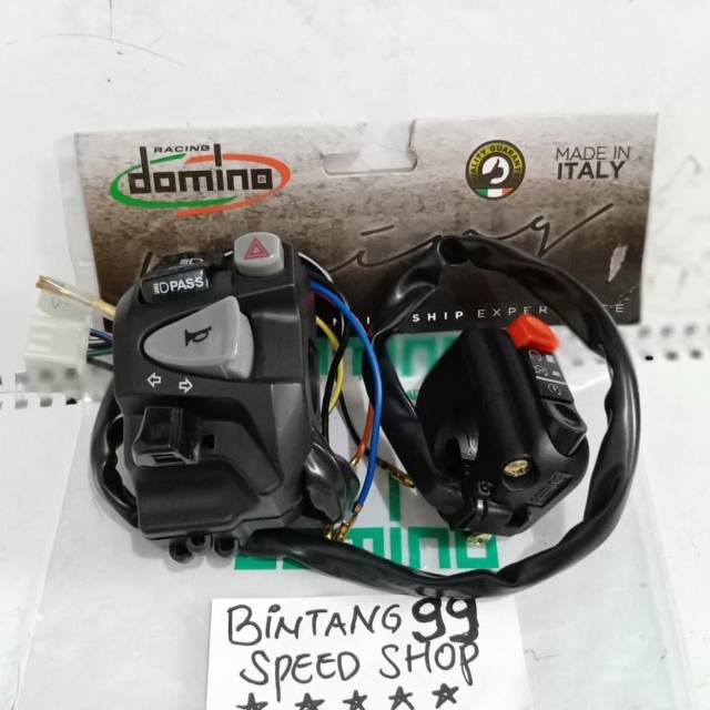 SAKLAR SET HOLDER KIRI KANAN DOMINO NMAX PCX VIXION DLL