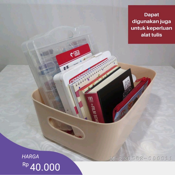 BOX PENYIMPANAN SERBAGUNA BESAR PLASTIK