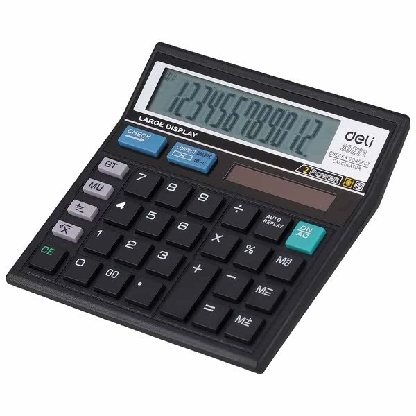 

DELI KALKULATOR 12 DIGITS DESKTOP CALCULATOR