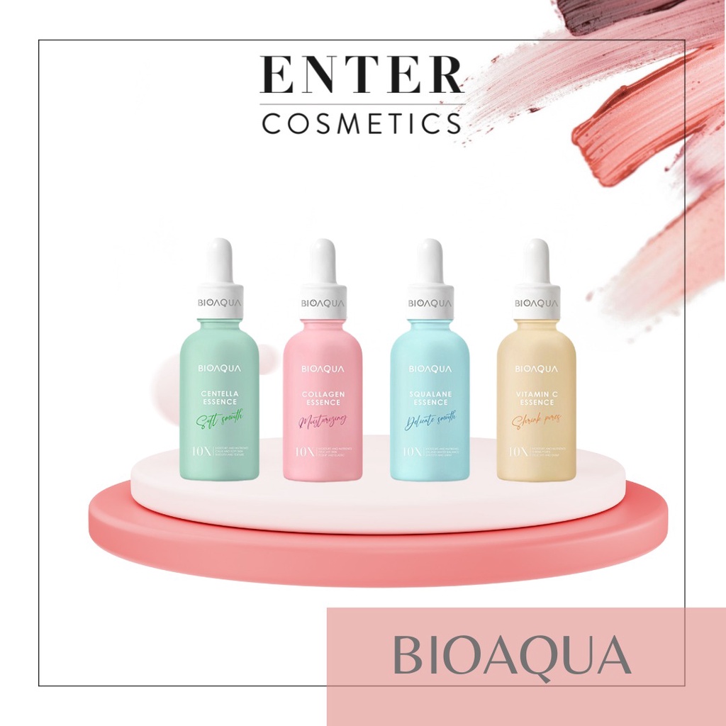 BIOAQUA SERUM 10X Effect Serum Essence Repair Centella /Vitamin C/Collagen/Squalane 30ml/50ml