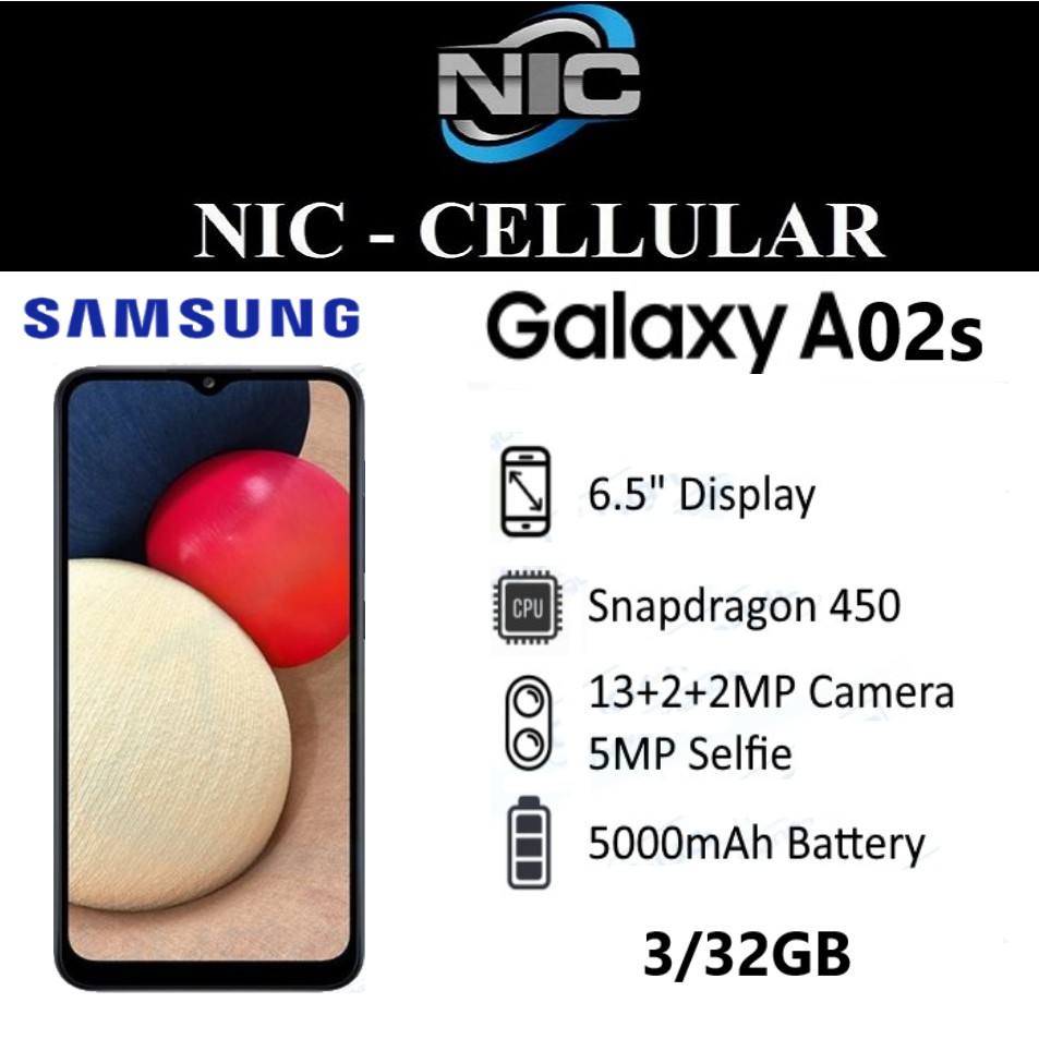 Samsung Galaxy A02s 4/64 GB RAM 4GB Internal 64GB Garansi Resmi SEIN
