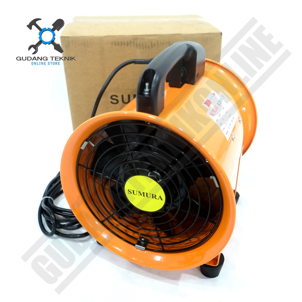 Portable Blower Ventilator SUM 8&quot; SUMURA / Kipas Angin Exhaust Blower 8 Inch SUMURA