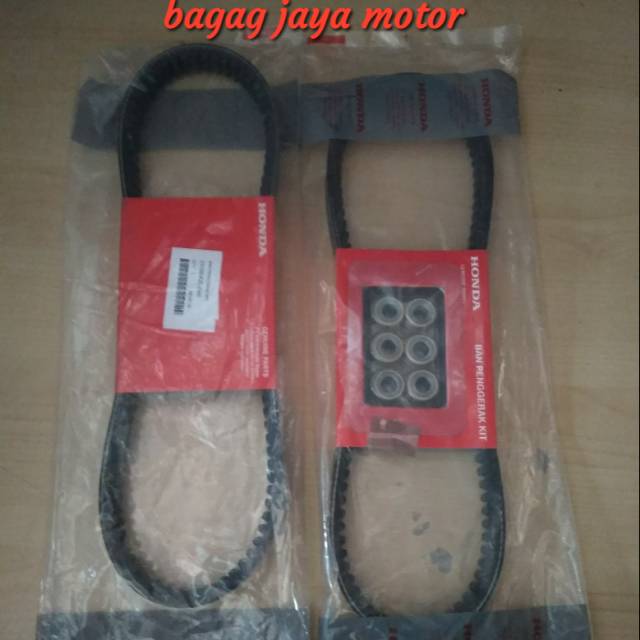 VAN BELT TIMING BELT V BELT BEAT FI SCOOPY FI SPACY FI VARIO 110 FI ORIGINAL HONDA AHM ASLI