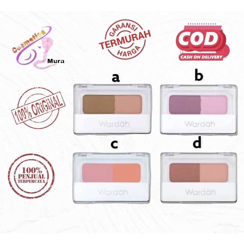 WARDAH BLUSH ON ABCD // BLUSH ON WARDAH