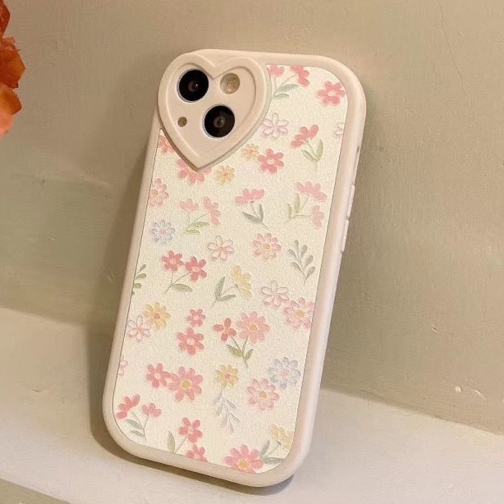 Case Motif Bunga Untuk IPhone 12 13 11 Pro Max X Xs Max Xr