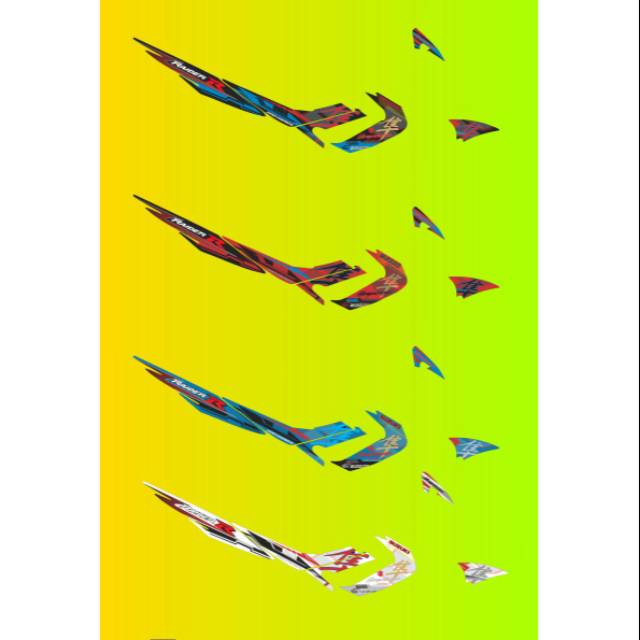 STICKER STRIPING SATRIA FU 150 OLD / BARONG HAYABUSA