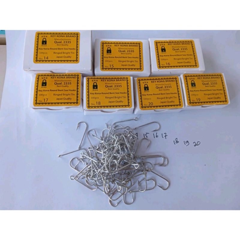 Kail Pancing KKB 2335 Mustad Cap Kunci