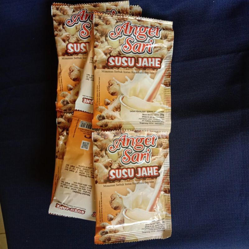 

Anget Sari Susu Jahe Renteng/ 1 Renceng (25 gram x 10 sachet)